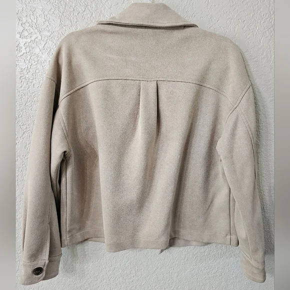 Philosophy Beige Shirt Jacket - Picture 2 of 5